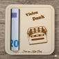 Preview: Beer mat as a gift of money