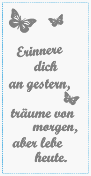 Tealight with saying