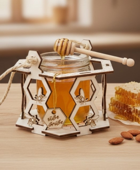 Honey glass ramekins