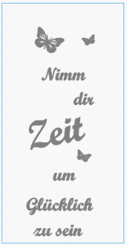 Tealight with saying