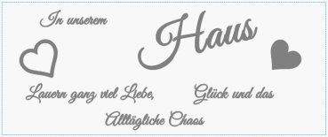 Holzschild mit Spruch