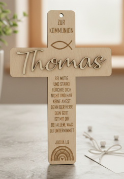 Kreuz zur Kommunion/Taufe