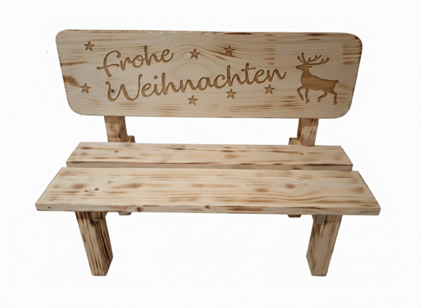 Adventsbank mit Personalisierung