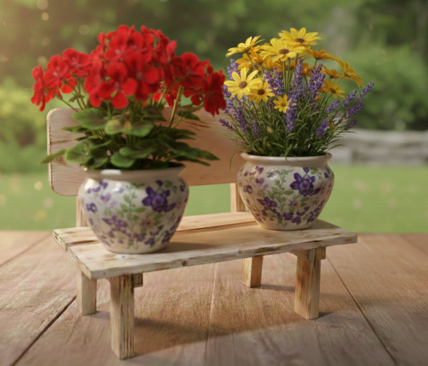 Bank mit Personalisierung