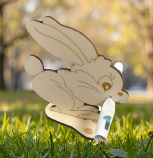 Easter bunny money gift