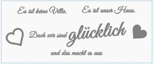 Wooden sign with saying