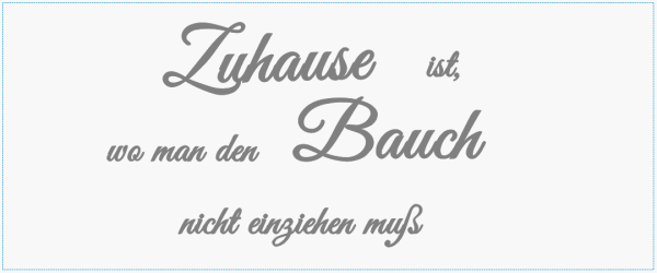 Wooden sign with saying