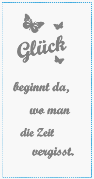 Tealight with saying