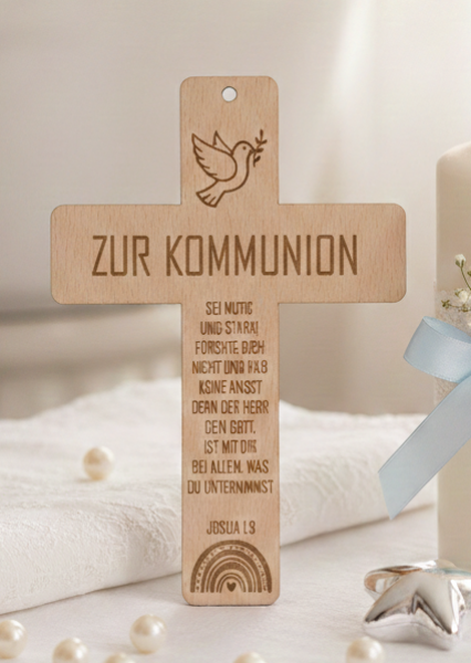 Kreuz zur Kommunion/Taufe