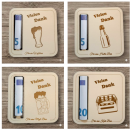 Beer mat as a gift of money (Thank you very much)