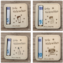 Beer mat as a gift of money (Merry Christmas)